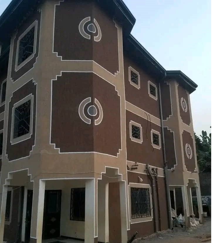 Large Residential Estate in Bamenda with 3D Decorative Granule Finish